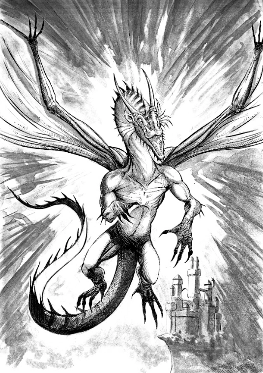 Ilustración de la baraja DRACO MALFOY